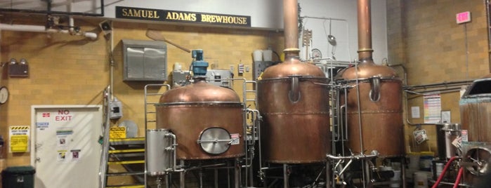 Samuel Adams Brewery is one of Burlington + Boston.