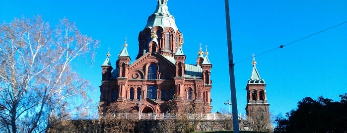 Uspenskin katedraali is one of Helsinki places.