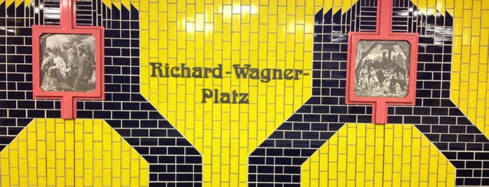 U Richard-Wagner-Platz is one of Mein Deutschland 2.