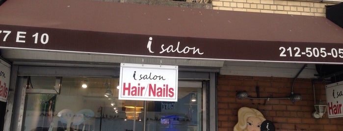 iSalon is one of The 11 Best Places for Eyebrow Wax in New York City.