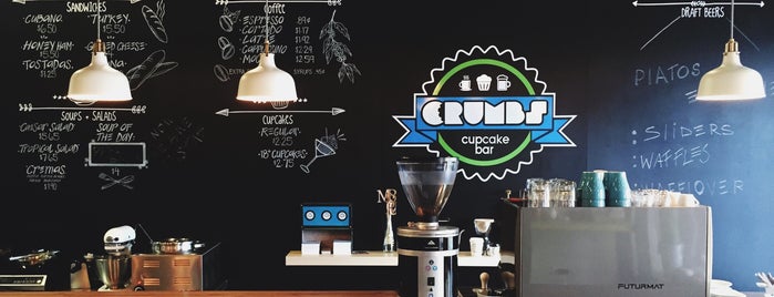 CRUMBS cupcake bar is one of Leila's Saved Places.