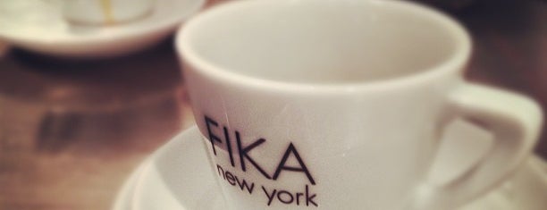 FIKA Espresso Bar is one of Nordic NYC.