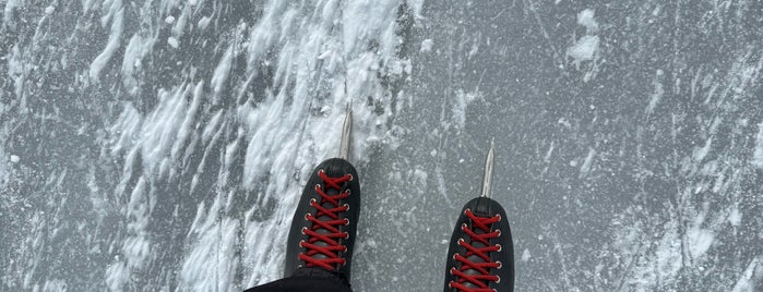 Mirror Lake is one of Lake Placid in One Week.