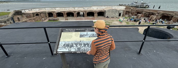 Fort Sumter National Monument is one of Charleston.