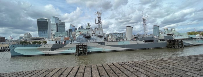 HMS Belfast is one of London stuff.