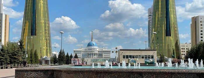 The Singing Fountains is one of Astana.