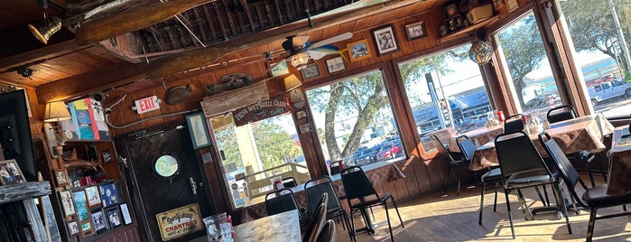 Russells Seafood Grill & Raw Bar is one of Pawleys island.