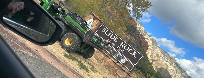 Slide Rock State Park is one of Arizona.