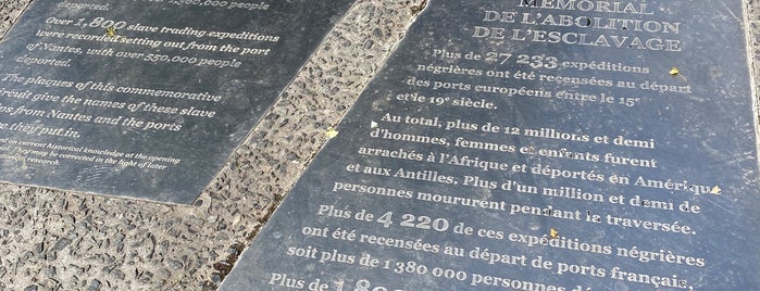 Mémorial de l'Abolition de l'Esclavage is one of France.
