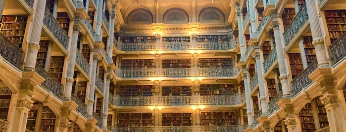 George Peabody Library is one of Beautiful Libraries.