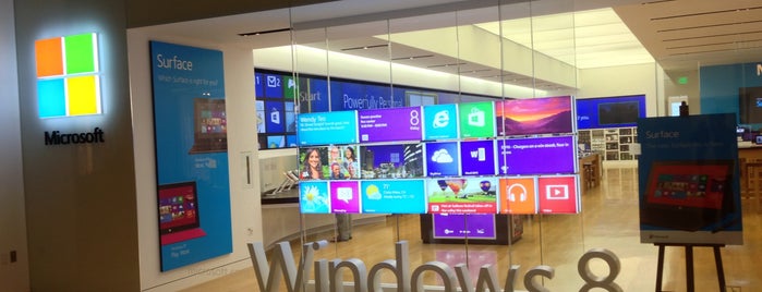 Microsoft Store is one of Where To Get the Goods.
