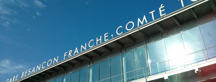 Gare SNCF de Besançon Franche-Comté TGV is one of Posti che sono piaciuti a Veronika.