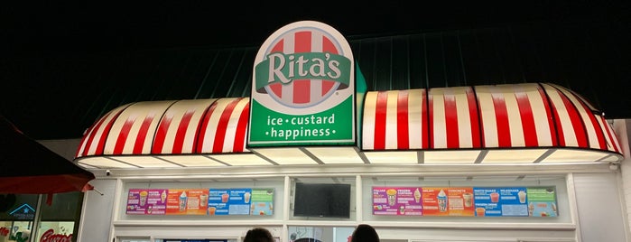 Rita's Italian Ice & Frozen Custard is one of Date Night.