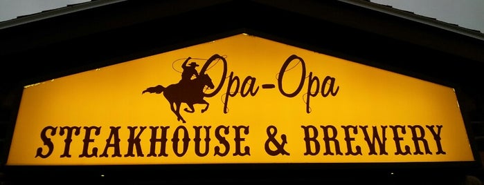 Opa Opa Steakhouse & Brewery is one of Locais curtidos por Sonya.