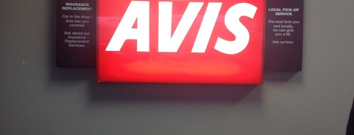 Avis Car Rental is one of My fave local places.