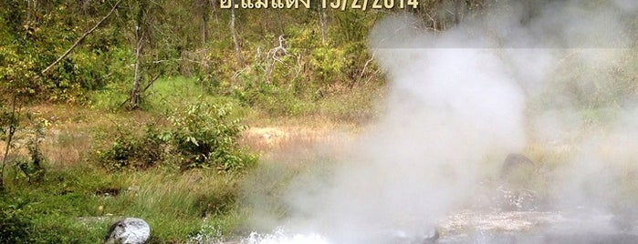 Pong Duad Geyser is one of Hot Spring Baths of Thailand.