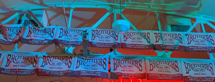 It's Brothers Bar & Grill is one of Places to take Matt :).