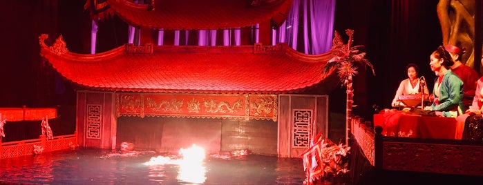 Thang Long Water Puppetry Theatre is one of Vietnam - Saigon and Hanoi.