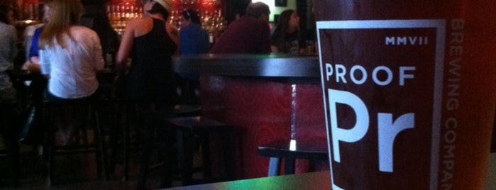 Proof Brewing Company is one of Tally Favorites.