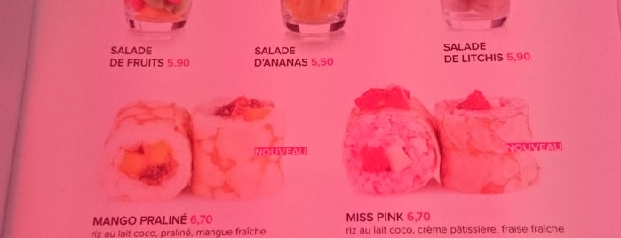 Planet Sushi is one of Paris.