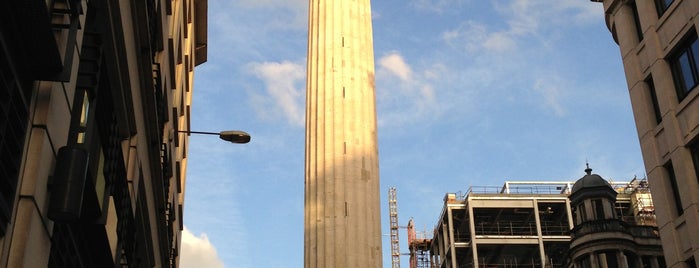 The Monument is one of London's 40 Most Famous Landmarks.