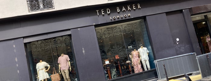 Ted Baker is one of Paris shopping.