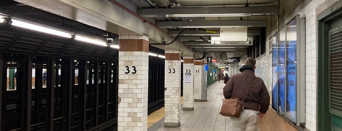 MTA Subway - 33rd St (6) is one of Subway Stations.