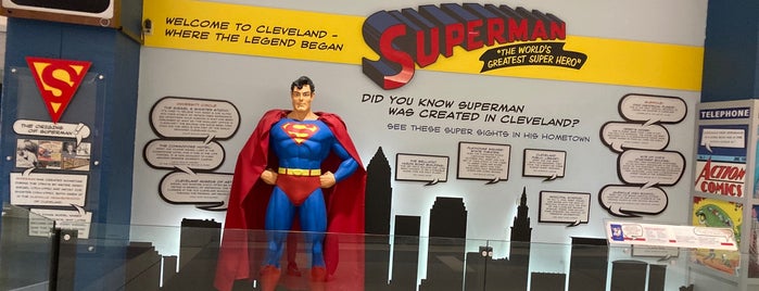 Superman Welcoming Center is one of Dickin around CLE.