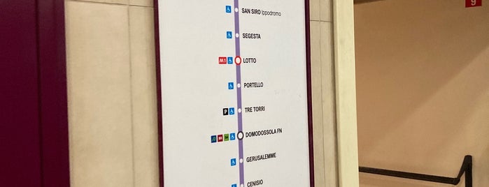 Metro Garibaldi FS (M2, M5) is one of Locais salvos de Lucia.