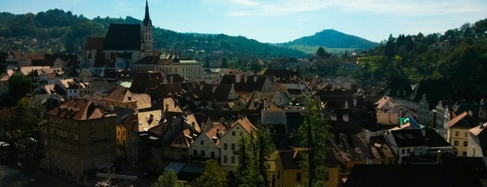 Český Krumlov Castle is one of jihočesko.