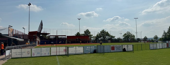Svoboda park is one of Softball - CZE Stadium.