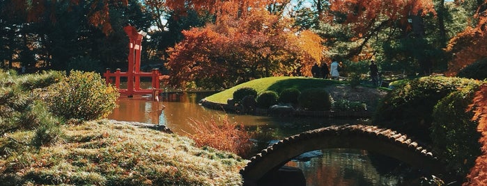 Brooklyn Botanic Garden is one of Lieux qui ont plu à Blake.