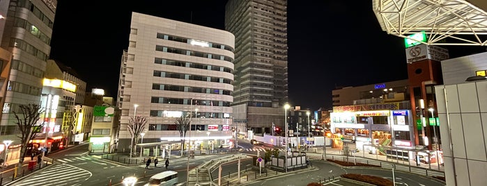 川越駅 西口駅前広場 is one of 駅.