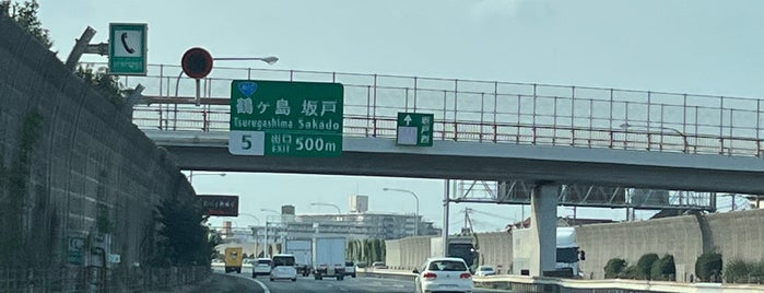 Tsurugashima IC is one of 関越自動車道.