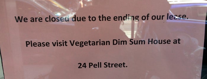 House of Vegetarian is one of Vegan NYC.