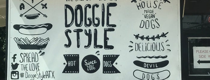 Doggie Style is one of Hot dog in Austin.