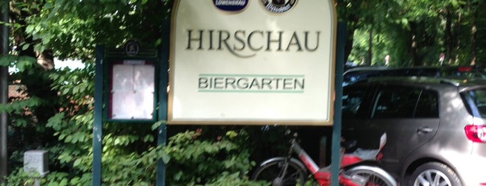 Hirschau is one of Biergärten München.