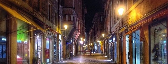 Via D’Azeglio is one of Bologna.