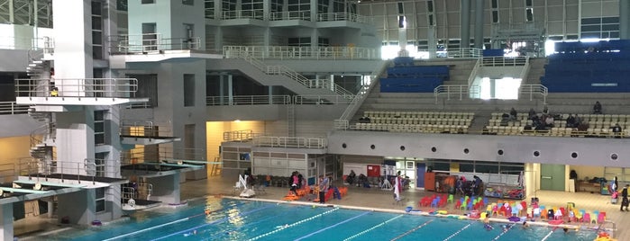 Olympic Aquatic Center is one of Locais salvos de Panos.