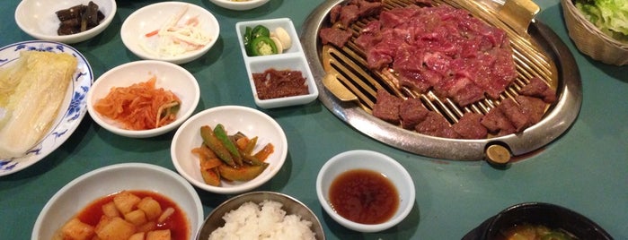 Hae Woon Dae BBQ is one of Sahar's Saved Places.