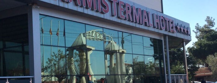 Adramis Termal Otel is one of Γιεσιμ'ın Beğendiği Mekanlar.