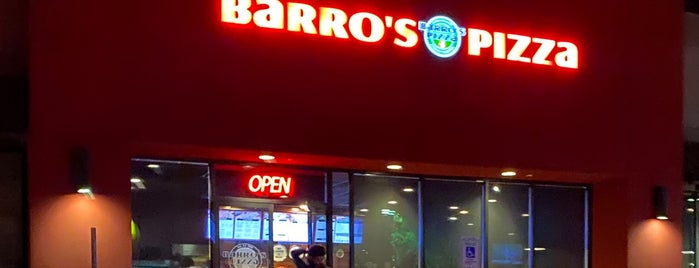 Barro's Pizza is one of FAVORITE PLACES TO EAT.