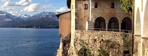 Eremo di Santa Caterina del Sasso is one of Lago Maggiore.