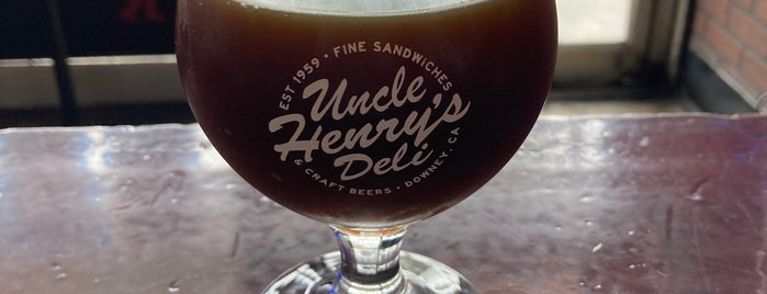 Uncle Henry's Deli is one of Los Angeles-Area Beer Spots.
