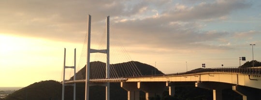 Megami-Ohashi Bridge is one of 日本夜景遺産.