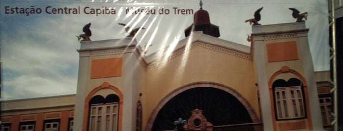 Estação Central Capiba - Museu do Trem is one of สถานที่ที่ Thiago ถูกใจ.