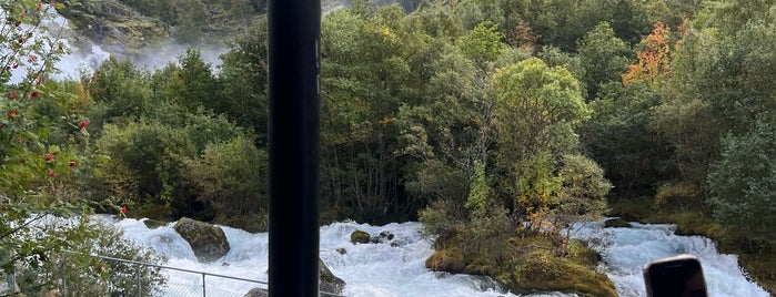 Briksdalsbreen is one of . with a view.