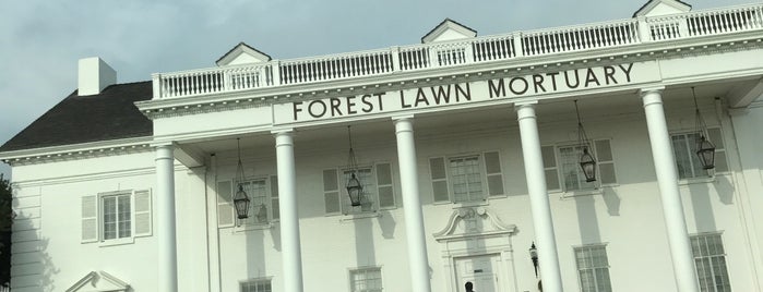 Forest Lawn Memorial Parks & Mortuaries is one of haunted, creepy, spooky... I must go....