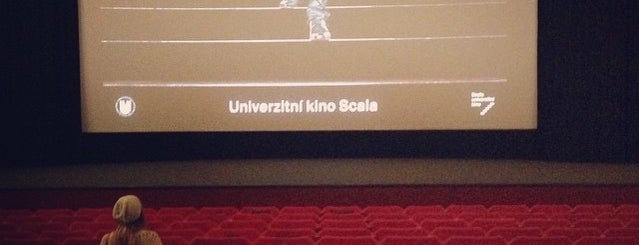 Univerzitní kino Scala is one of moje oblíbená místa / Brno.
