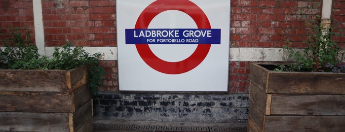 Ladbroke Grove London Underground Station is one of London Trip 2011.